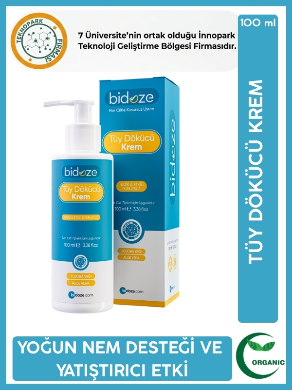 Bidoze Tüy Dökücü Krem 100 Ml